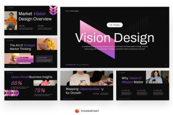 Market Vision Design PowerPoint Template